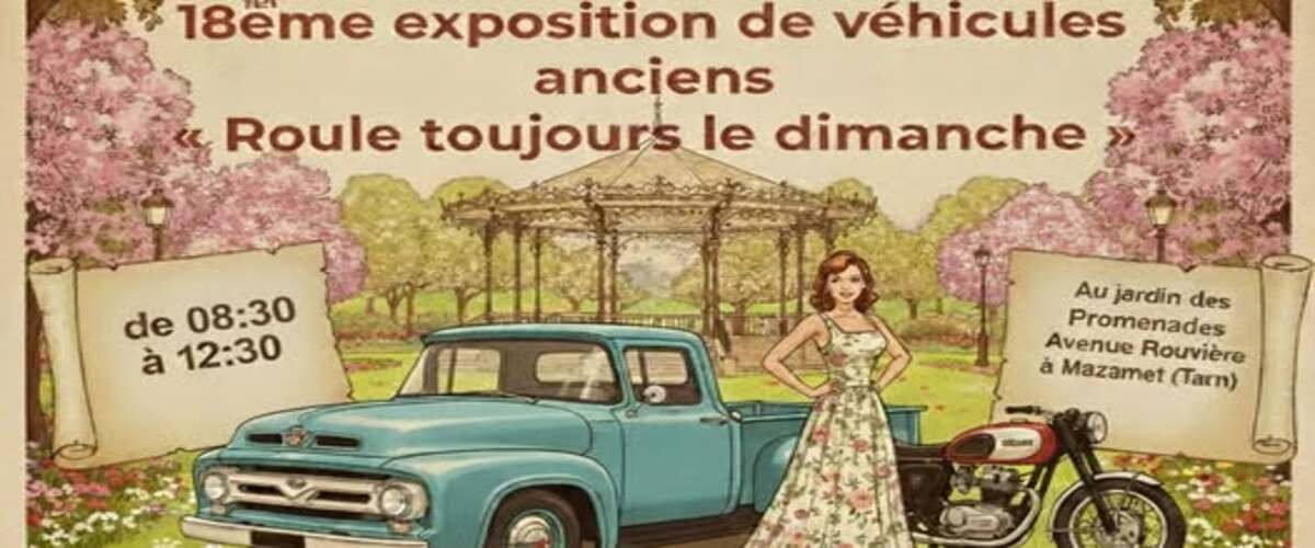 Exposition de véhicules anciens