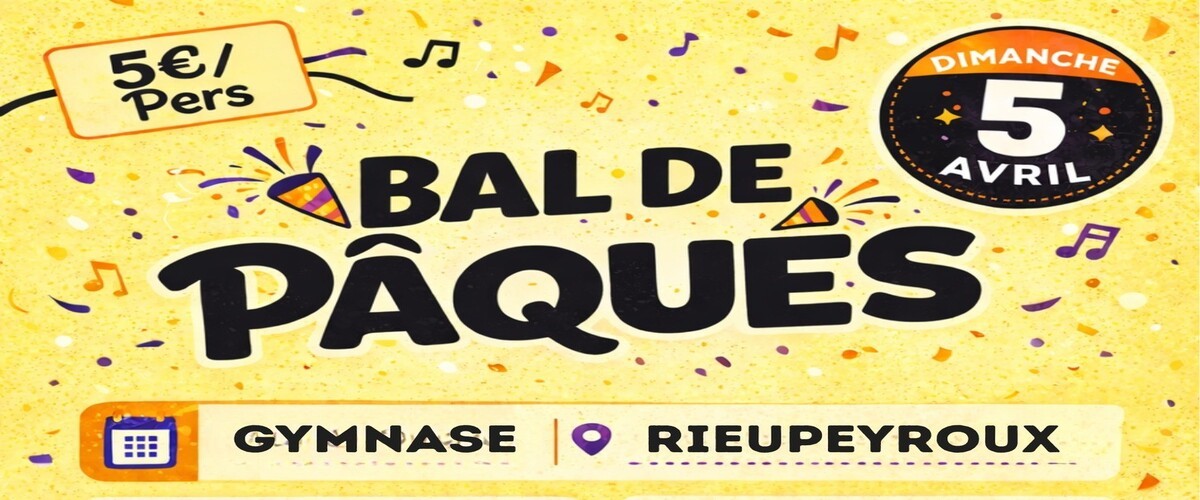 Bal de Pâques à Rieupeyroux