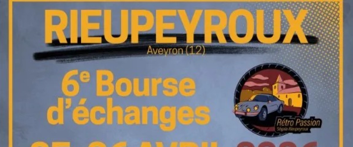 Bourse d'échange & véhicules anciens