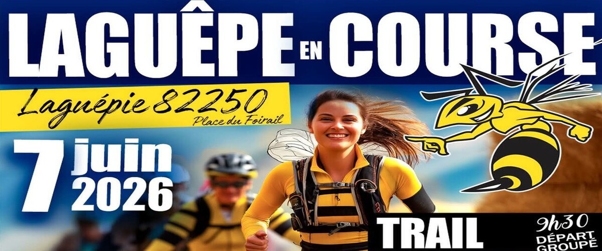 Trail La Guêpe en course 