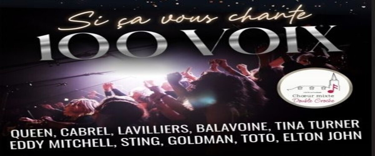 Concert des 100 Voix à Sanvensa !