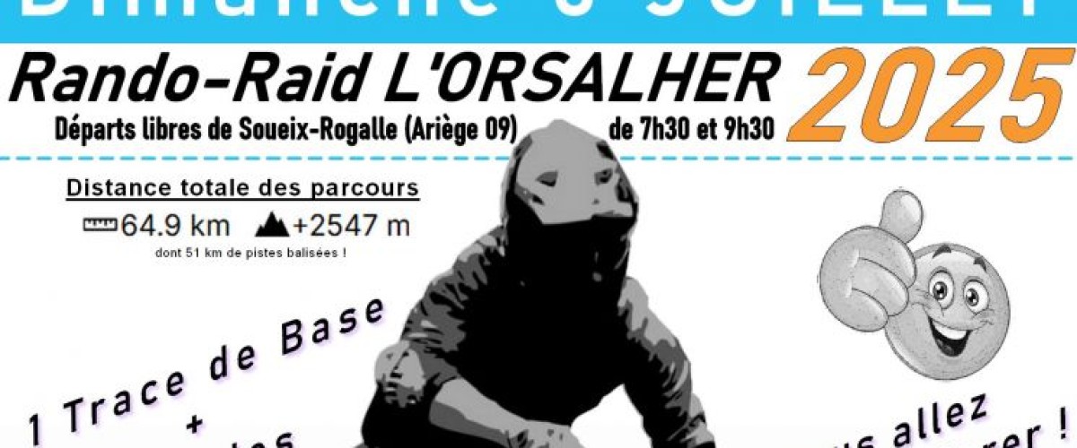 Rando-Raid L'Orsalher VTT