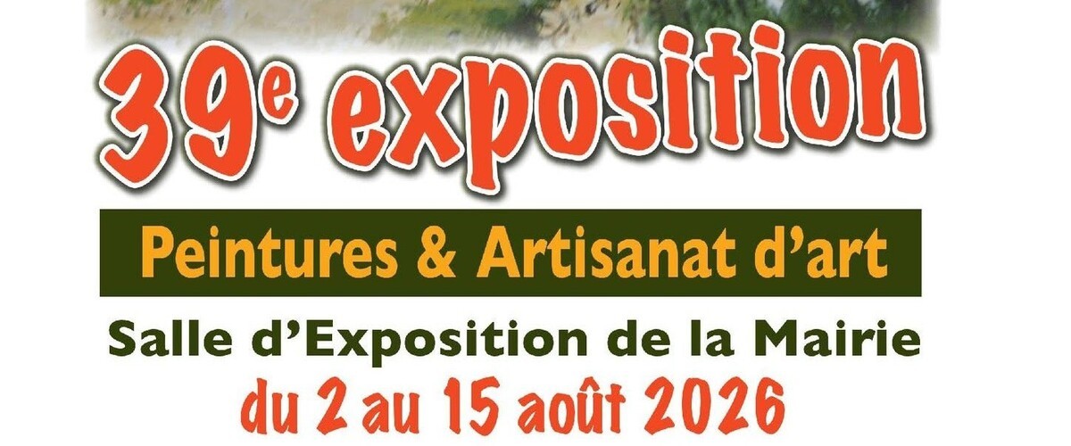 Expo de peintures et artisanat d'art