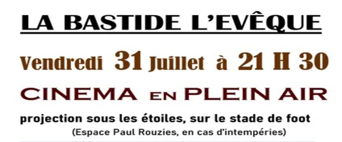 Cinéma en plein air en Bas Ségala !