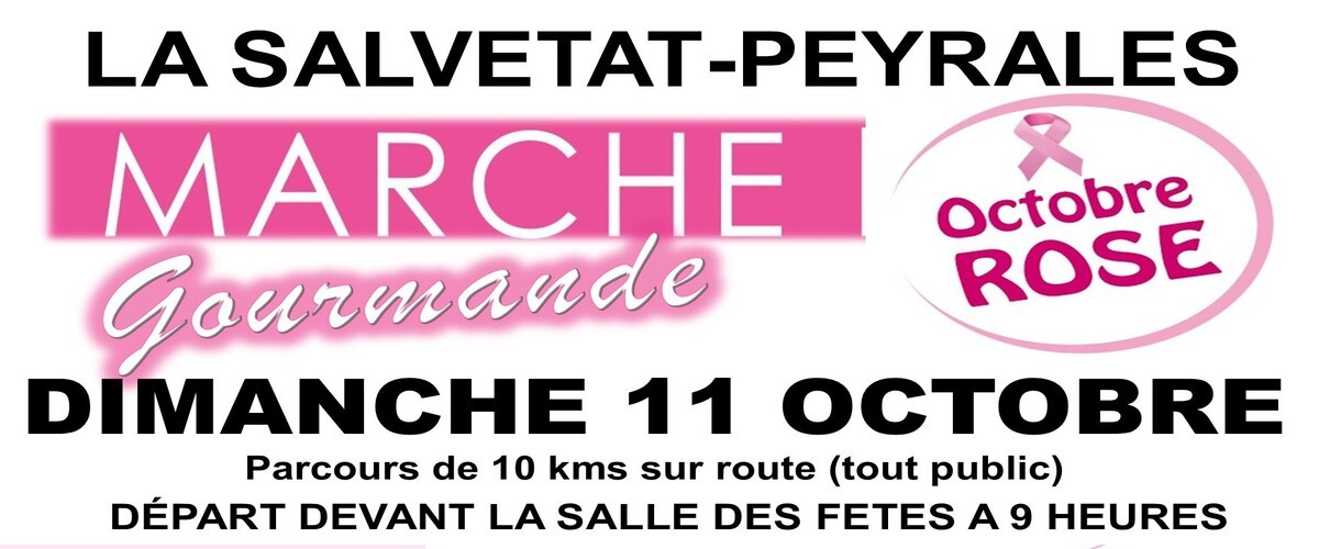 Octobre Rose en Peyralès