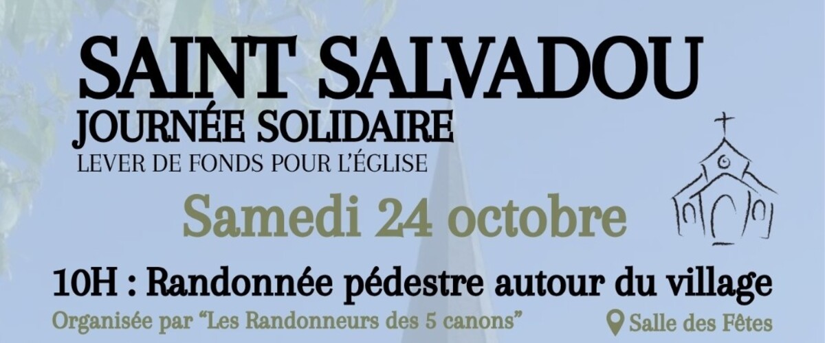 Journée solidaire à Saint Salvadou