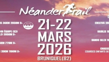 Néandertrail à Bruniquel