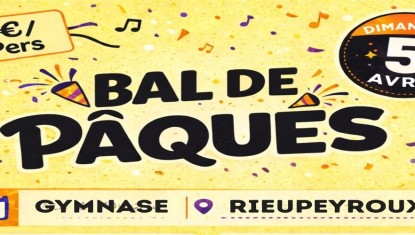 Bal de Pâques à Rieupeyroux