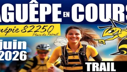 Trail La Guêpe en course 