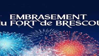 Embrasement du Fort Brescou