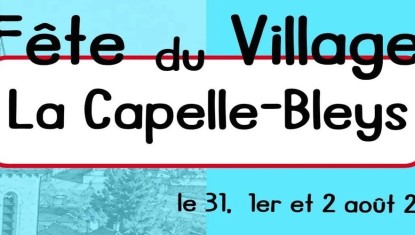 Fête de La Capelle-Bleys