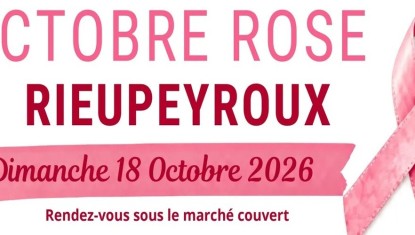 Octobre Rose 2026 à Rieupeyroux