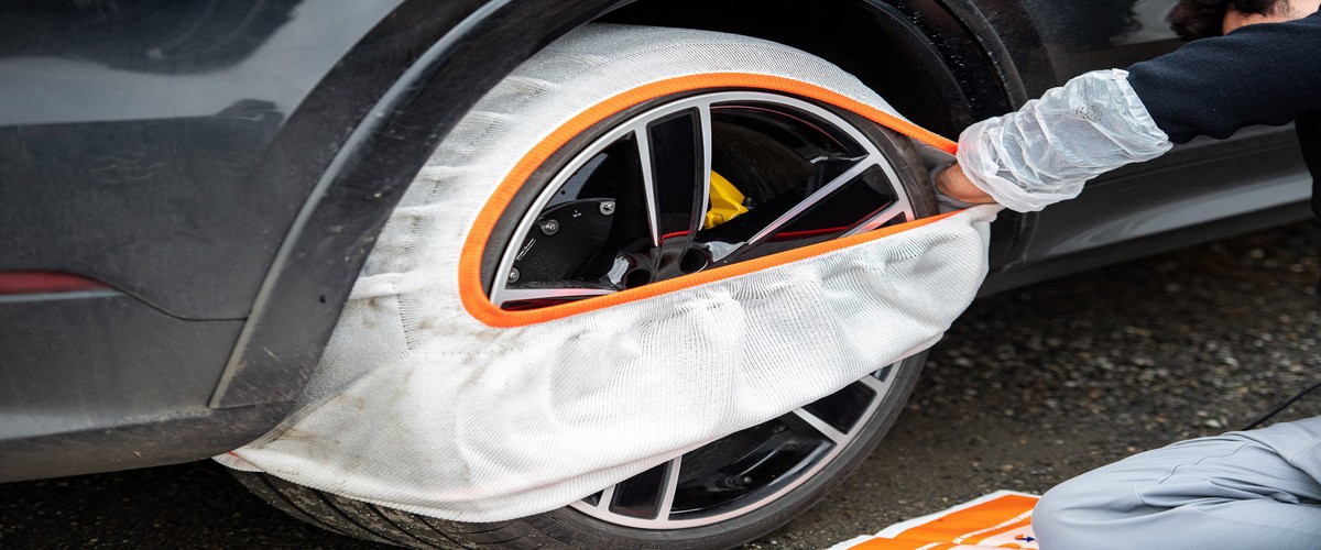 La première chaussette à neige 100% française ! 