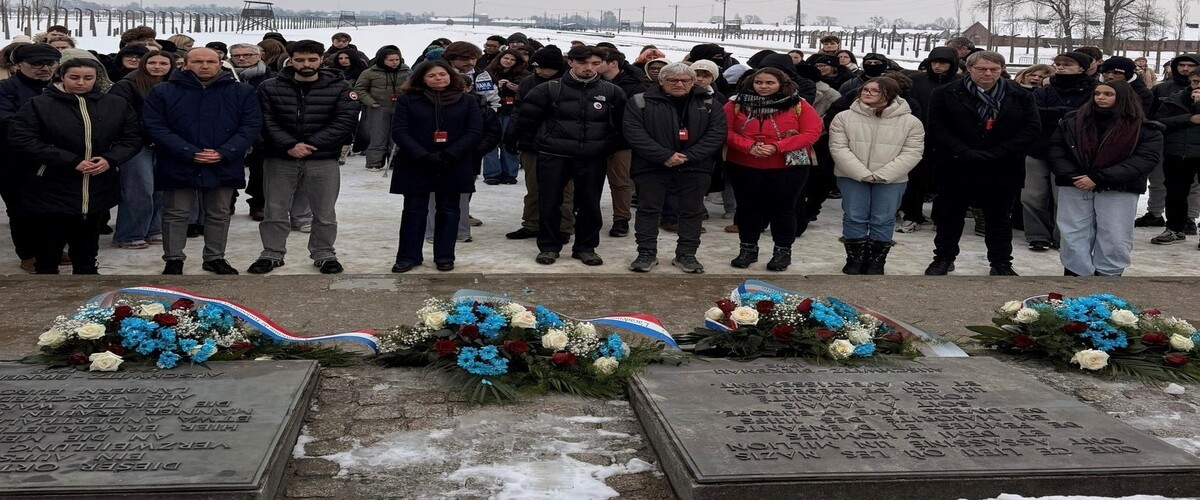 Plus de 150 jeunes en visite à Auschwitz 