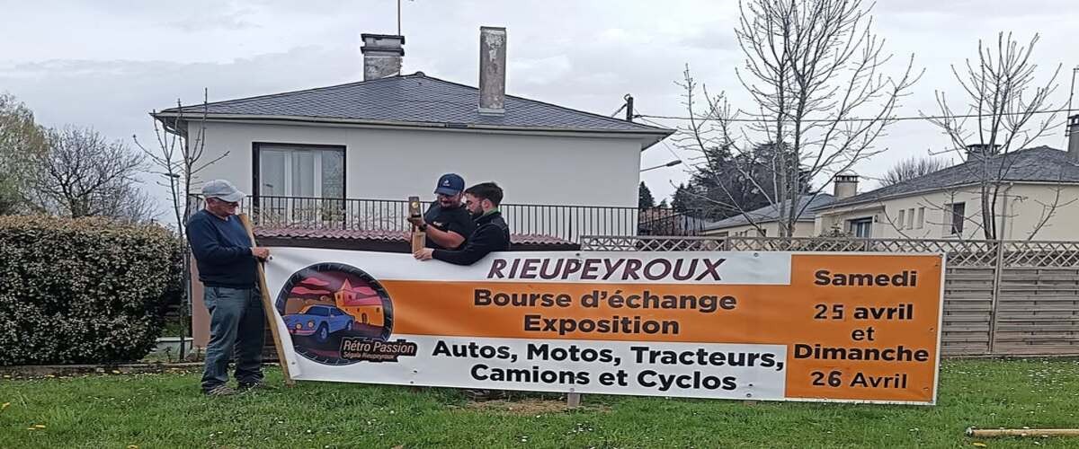 Rieupeyroux : 6ème bourse auto ancienne