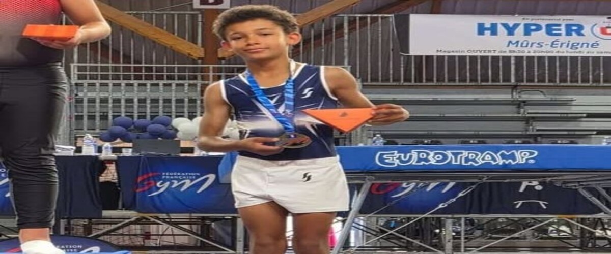 Keylann Broussy sur le podium national !
