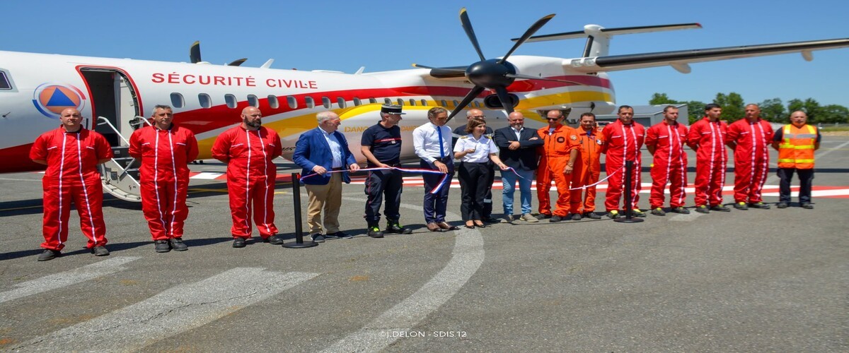 Inauguration du pélicandrome à Rodez