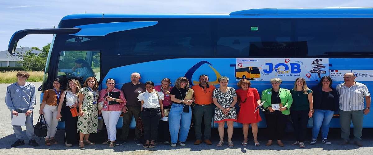 Le Job Tour sur la route de l'emploi