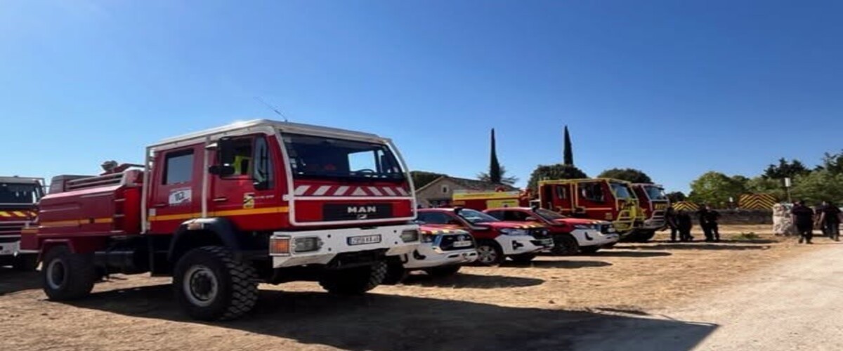 Cieurac : feu fixé, 155 ha brûlés
