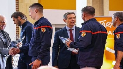 Le Département rend hommage à ses pompiers