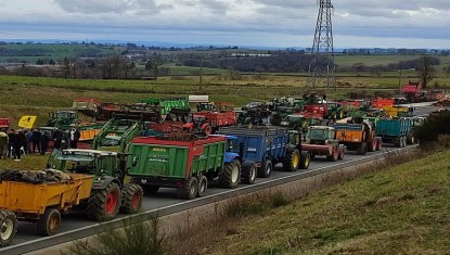 Forte mobilisation et colère des agriculteurs !