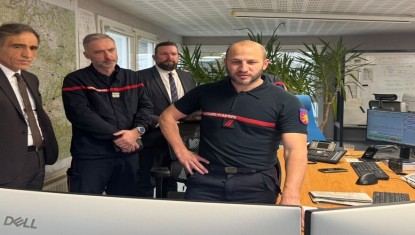 Sainte-Barbe au CTA-CODIS de l’Aveyron