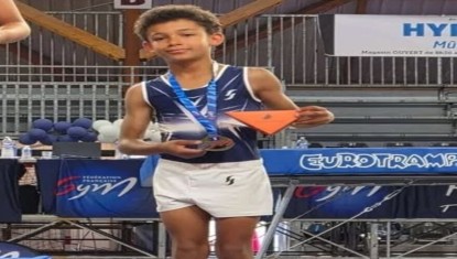 Keylann Broussy sur le podium national !
