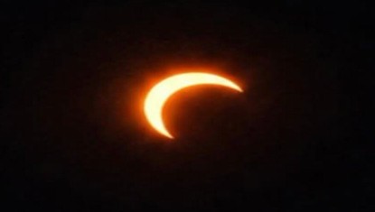 Rieupeyroux sous le ciel de l’éclipse